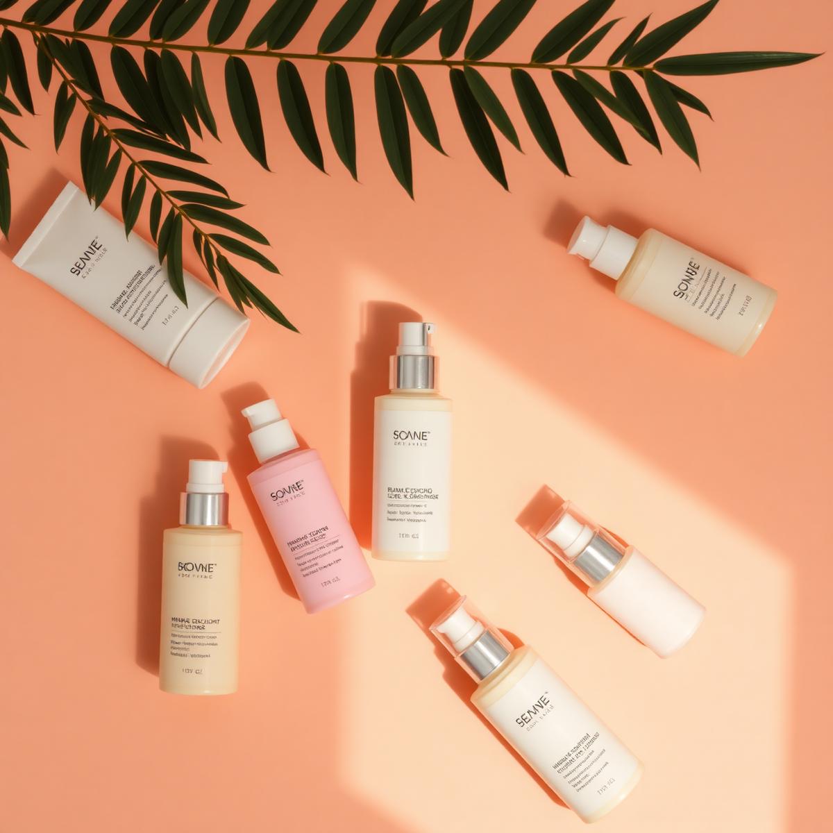 Northwind skincare product flat lay